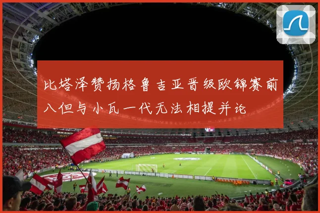 比塔泽赞扬格鲁吉亚晋级欧锦赛前八但与小瓦一代无法相提并论
